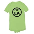 thumbnail image 1 of PleaseMeTees™ Baby From Born Made In Louisiana LA Logo Label HQ Jumpsuit, 1 of 1