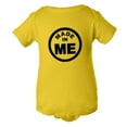 thumbnail image 1 of PleaseMeTees™ Baby From Born Made In Maine Me Logo Label Tag HQ Jumpsuit, 1 of 1