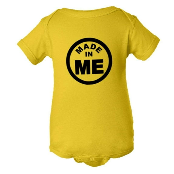 PleaseMeTees™ Baby From Born Made In Maine Me Logo Label Tag HQ Jumpsuit