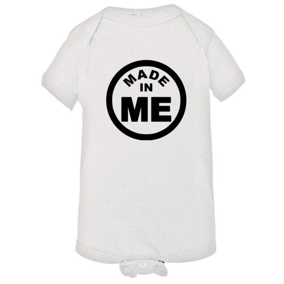 PleaseMeTees™ Baby From Born Made In Maine Me Logo Label Tag HQ Jumpsuit