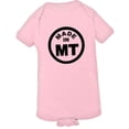 thumbnail image 1 of PleaseMeTees™ Baby From Born Made In Montana MT Logo Label HQ Jumpsuit, 1 of 1