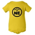 thumbnail image 1 of PleaseMeTees™ Baby From Born Made In Nebraska NE Logo Label HQ Jumpsuit, 1 of 1