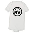 thumbnail image 1 of PleaseMeTees™ Baby From Born Made In Nevada NV Logo Label Tag HQ Jumpsuit, 1 of 1