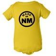 thumbnail image 1 of PleaseMeTees™ Baby From Born Made In New Mexico NM Logo Label HQ Jumper, 1 of 1