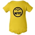 thumbnail image 1 of PleaseMeTees™ Baby From Born Made In New York City NY Logo Label Jumpsuit, 1 of 1