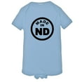 thumbnail image 1 of PleaseMeTees™ Baby From Born Made In North Dakota ND Logo Label Onsie, 1 of 1