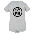 thumbnail image 1 of PleaseMeTees™ Baby From Born Made In Puerto Rico PR Logo Label HQ Jumper, 1 of 1