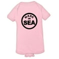 thumbnail image 1 of PleaseMeTees™ Baby From Born Made In Seattle WA State Logo Label Jumpsuit, 1 of 1