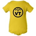 thumbnail image 1 of PleaseMeTees™ Baby From Born Made In Vermont VT Logo Label HQ Jumpsuit, 1 of 1