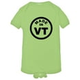 thumbnail image 1 of PleaseMeTees™ Baby From Born Made In Vermont VT Logo Label HQ Jumpsuit, 1 of 1