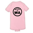 thumbnail image 1 of PleaseMeTees™ Baby From Born Made In Washington WA Logo Label HQ Jumper, 1 of 1