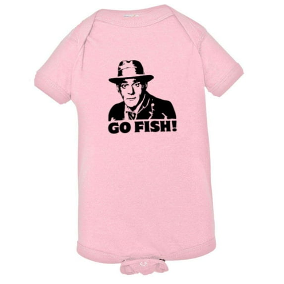 PleaseMeTees™ Baby Go Fish Abe Vigoda Barney Miller HQ Jumpsuit