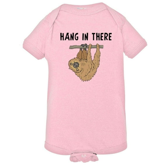 PleaseMeTees™ Baby Hang In There Sloth HQ Jumpsuit