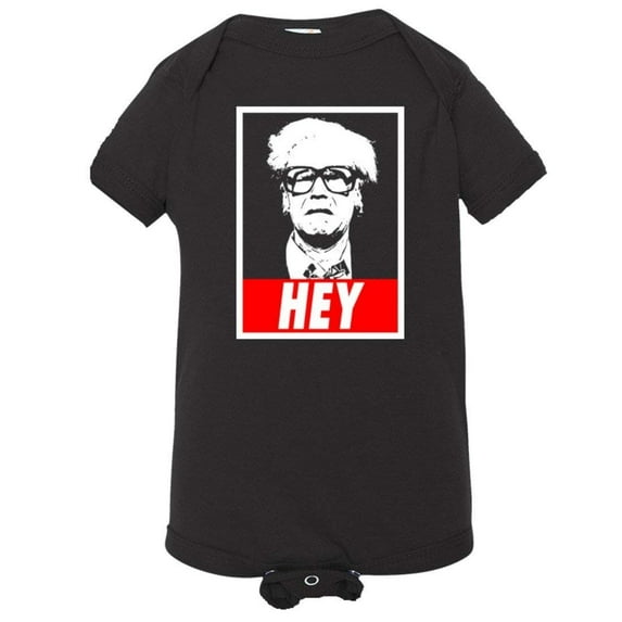 PleaseMeTees™ Baby Harry Caray Hey Hey Silhouette Lets Get Runs HQ Jumper