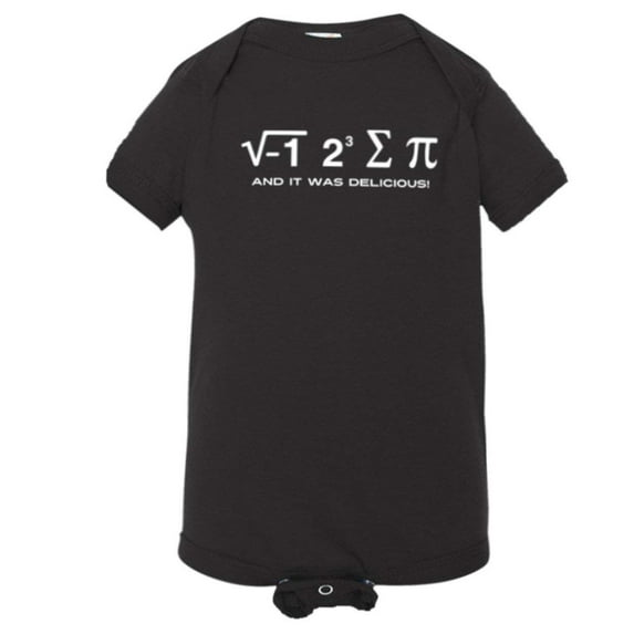 PleaseMeTees™ Baby I Ate Sum PI It Was Delicious Math Equation HQ Jumper