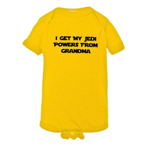 PleaseMeTees™ Baby I Get My Jedi Powers From Grandma HQ Jumpsuit