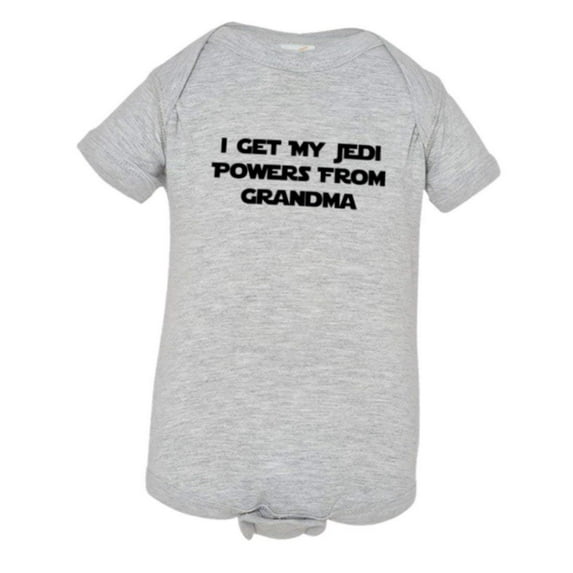 PleaseMeTees™ Baby I Get My Jedi Powers From Grandma HQ Jumpsuit