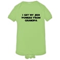 thumbnail image 1 of PleaseMeTees™ Baby I Get My Jedi Powers From Grandpa HQ Jumpsuit, 1 of 1