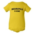 thumbnail image 1 of PleaseMeTees™ Baby Indianapolis Indy Is Home Born In From HQ Jumpsuit, 1 of 1