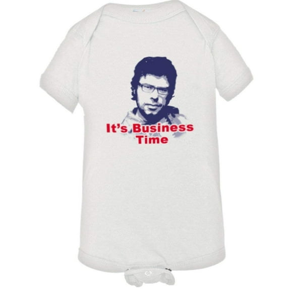 PleaseMeTees™ Baby Its Business Time Flight The Conchords Murray Jumpsuit