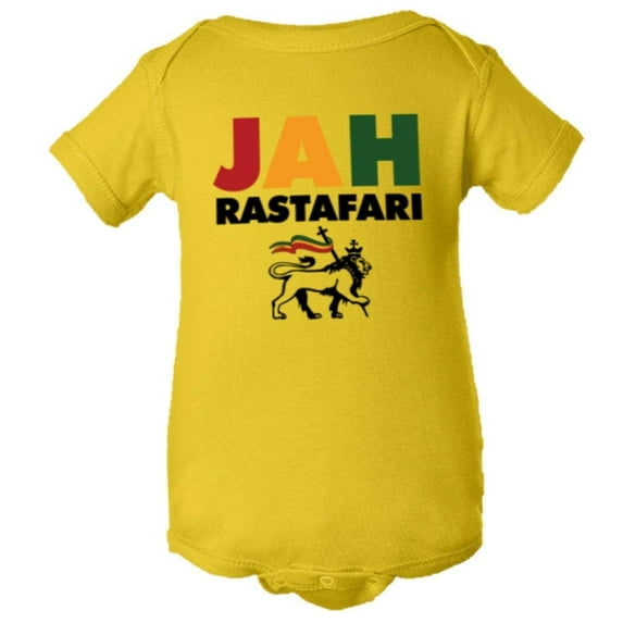 PleaseMeTees™ Baby Jah Mon Jamaica Rastafari Lion Ya HQ Jumpsuit