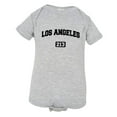 thumbnail image 1 of PleaseMeTees™ Baby Los Angeles 213 L.A. Area Code Distressed HQ Jumper, 1 of 1
