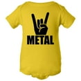 thumbnail image 1 of PleaseMeTees™ Baby Metal Hand Rock Music Fingers Devil Horns HQ Jumpsuit, 1 of 1