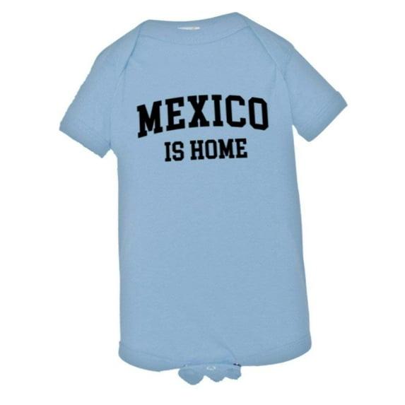 PleaseMeTees™ Baby Mexico Is Home Born In From Hecho EN HQ Jumpsuit