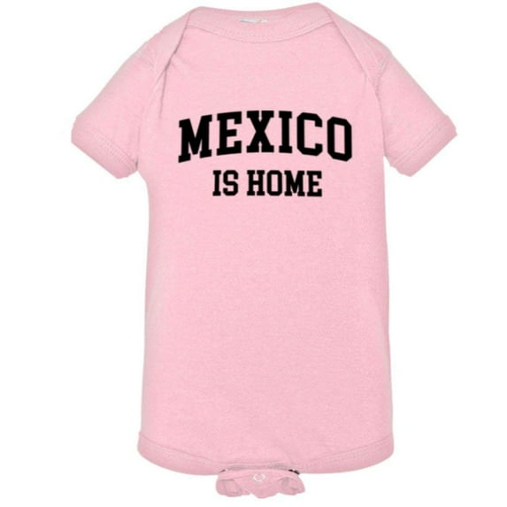 PleaseMeTees™ Baby Mexico Is Home Born In From Hecho EN HQ Jumpsuit