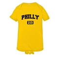 thumbnail image 1 of PleaseMeTees™ Baby Philly 215 Area Code Philadelphia Distressed HQ Jumper, 1 of 1