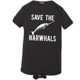 thumbnail image 1 of PleaseMeTees™ Baby Save The Narwhals Manatees HQ Jumpsuit, 1 of 1