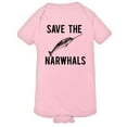 thumbnail image 1 of PleaseMeTees™ Baby Save The Narwhals Manatees HQ Jumpsuit, 1 of 1