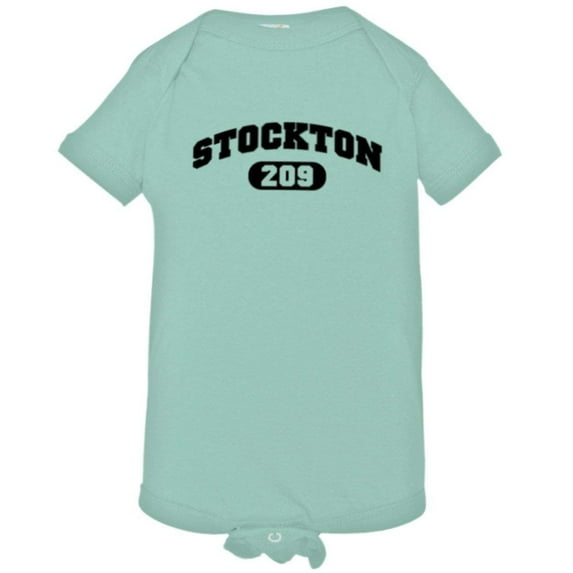 PleaseMeTees™ Baby Stockton 209 MMA Area Code California HQ Jumpsuit