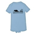 thumbnail image 1 of PleaseMeTees™ Baby Triceratops Educational Dinosaur Jurassic HQ Jumpsuit, 1 of 1