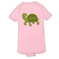 thumbnail image 1 of PleaseMeTees™ Baby Turtle Take It Slow Easy Relax Cute Sketch HQ Jumpsuit, 1 of 1