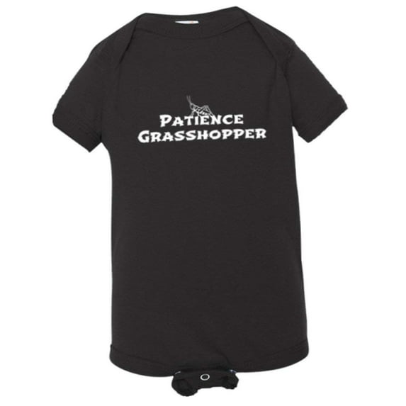 PleaseMeTees™ Baby Virtue Patience Grasshopper Shogun Kung Fu HQ Jumpsuit