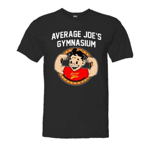 PleaseMeTees™ Mens Average Joe's Gymnasium Dodgeball Logo HQ Tee