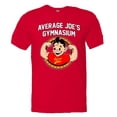 thumbnail image 1 of PleaseMeTees™ Mens Average Joe's Gymnasium Dodgeball Logo HQ Tee, 1 of 1