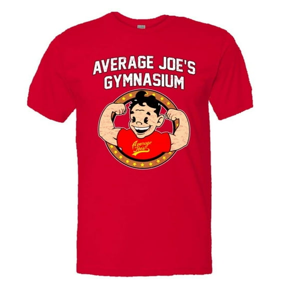 PleaseMeTees™ Mens Average Joe's Gymnasium Dodgeball Logo HQ Tee