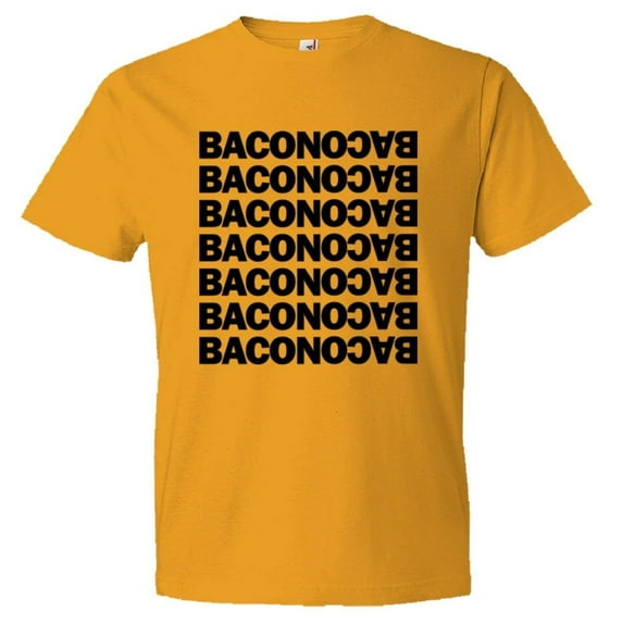 PleaseMeTees™ Mens Bacon Bacon Bacon HQ Tee