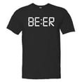 thumbnail image 1 of PleaseMeTees™ Mens Beer Oclock Time To Drink Be:ER HQ Tee, 1 of 1
