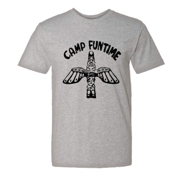 PleaseMeTees™ Mens Blondie Camp Funtime Play Famous Distressed HQ Tee