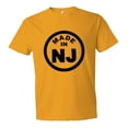 thumbnail image 1 of PleaseMeTees™ Mens Born Made In New Jersey NJ State Logo Label HQ Tee, 1 of 1