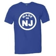 thumbnail image 1 of PleaseMeTees™ Mens Born Made In New Jersey NJ State Logo Label HQ Tee, 1 of 1
