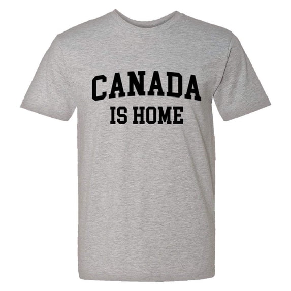 PleaseMeTees™ Mens Canada Is Home Born In From Cannuck HQ Tee