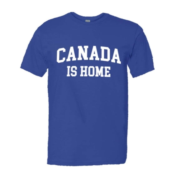 PleaseMeTees™ Mens Canada Is Home Born In From Cannuck HQ Tee