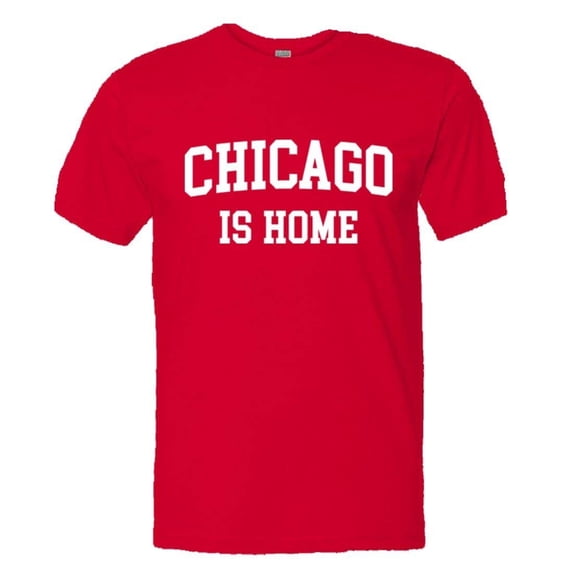 PleaseMeTees™ Mens Chicago Is Home Born In From Chitown Illinois HQ Tee