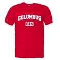 thumbnail image 1 of PleaseMeTees™ Mens Columbus 614 CBUS Area Code Distressed HQ Tee, 1 of 1