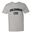 thumbnail image 1 of PleaseMeTees™ Mens Columbus 614 CBUS Area Code Distressed HQ Tee, 1 of 1