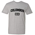 thumbnail image 1 of PleaseMeTees™ Mens Columbus 614 CBUS Area Code Distressed HQ Tee, 1 of 1